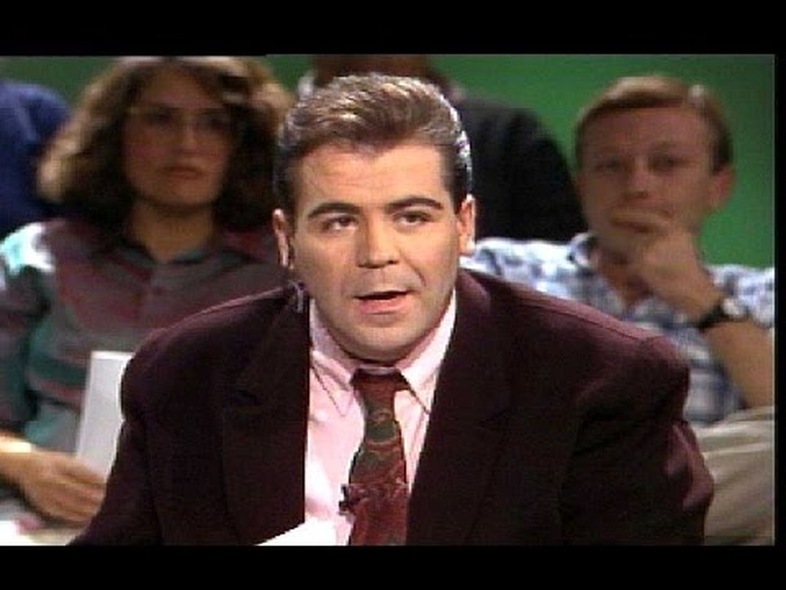 Antonio García Ferreras y los directos en 1990