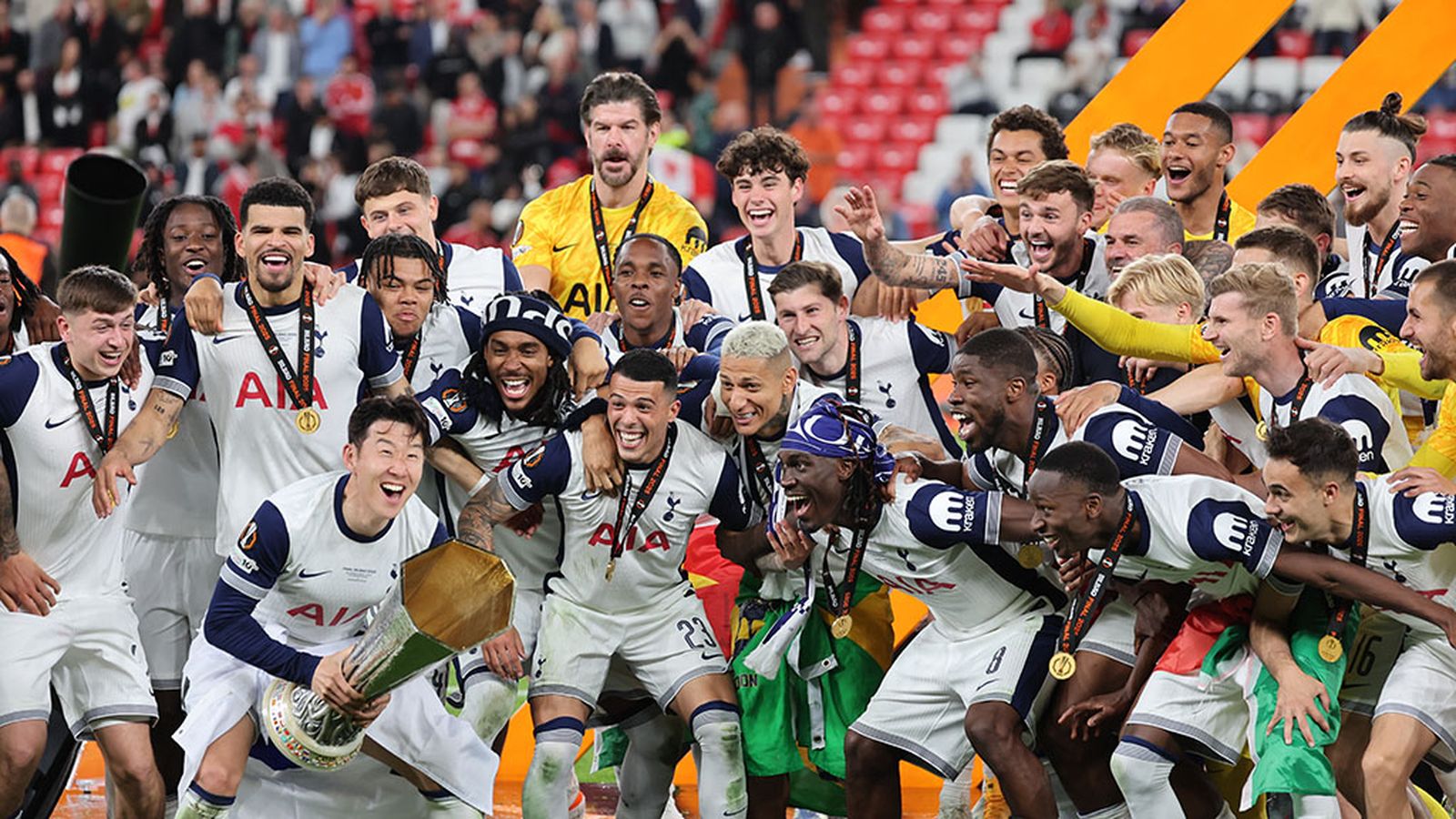 El Tottenham conquista la Liga Europa en San Mamés