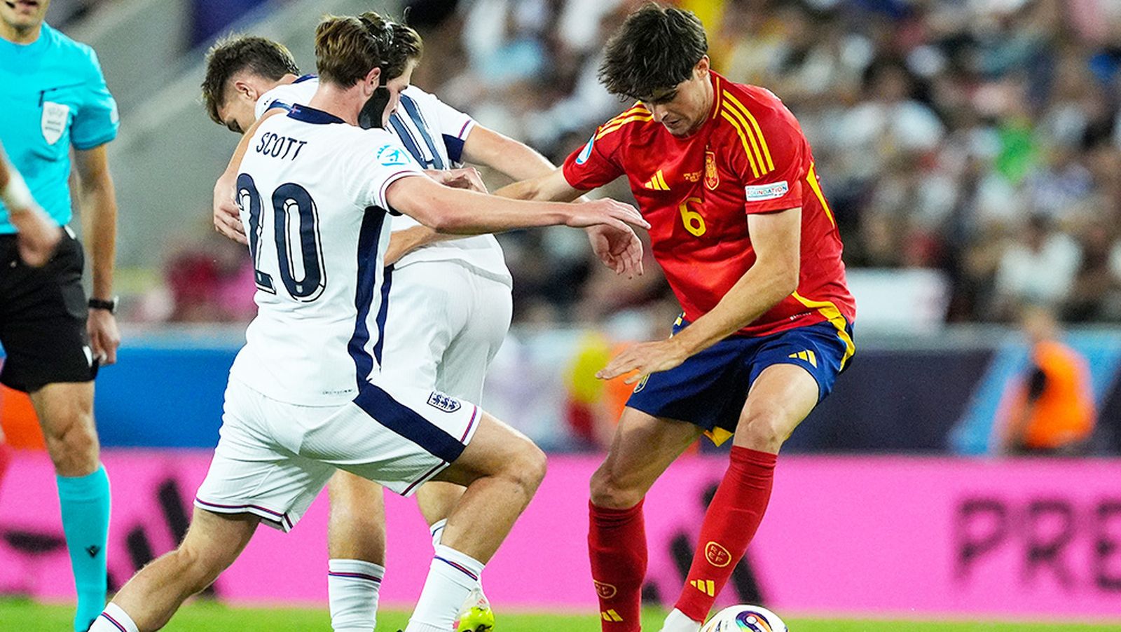 La rojita cae ante Inglaterra