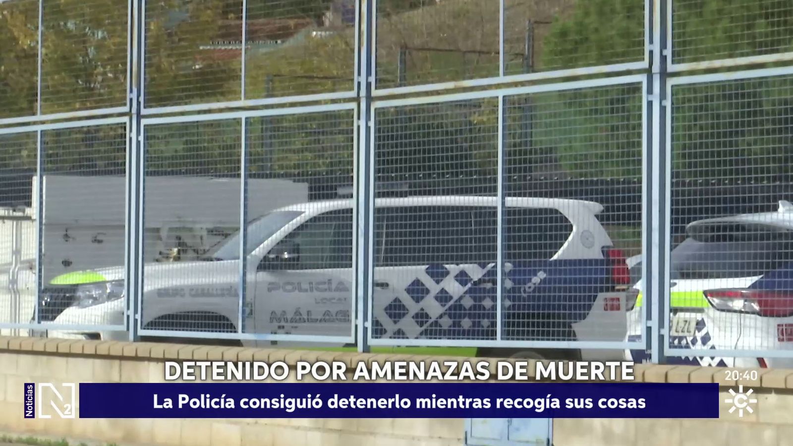 Detenido en Málaga tras amenazar con un cuchillo a su pareja