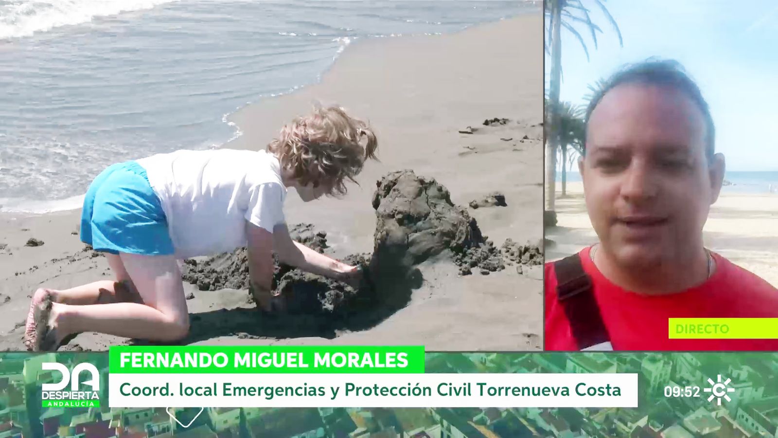 Sanciones por hacer hoyos en la playa