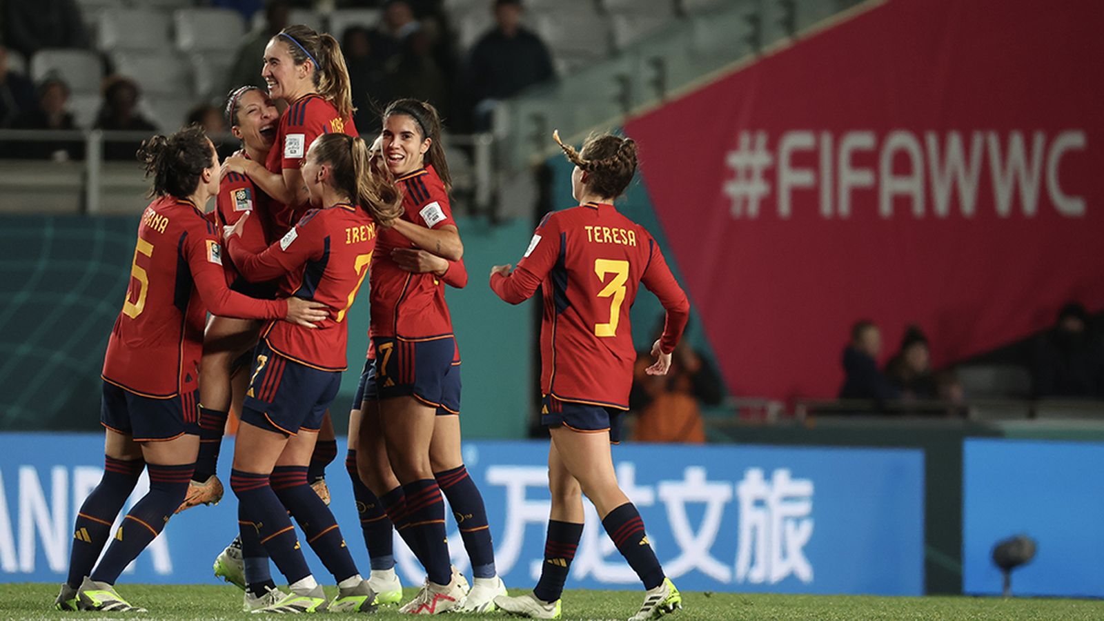foto España gana a Zambia Mundial fútbol femenino