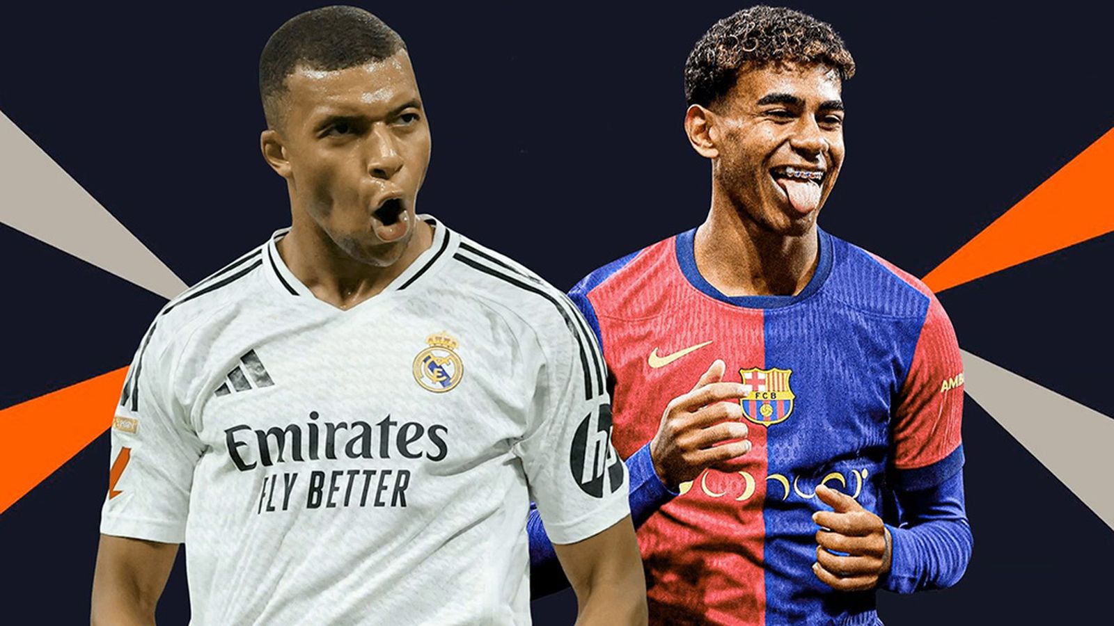 Mbappé y Lamine
