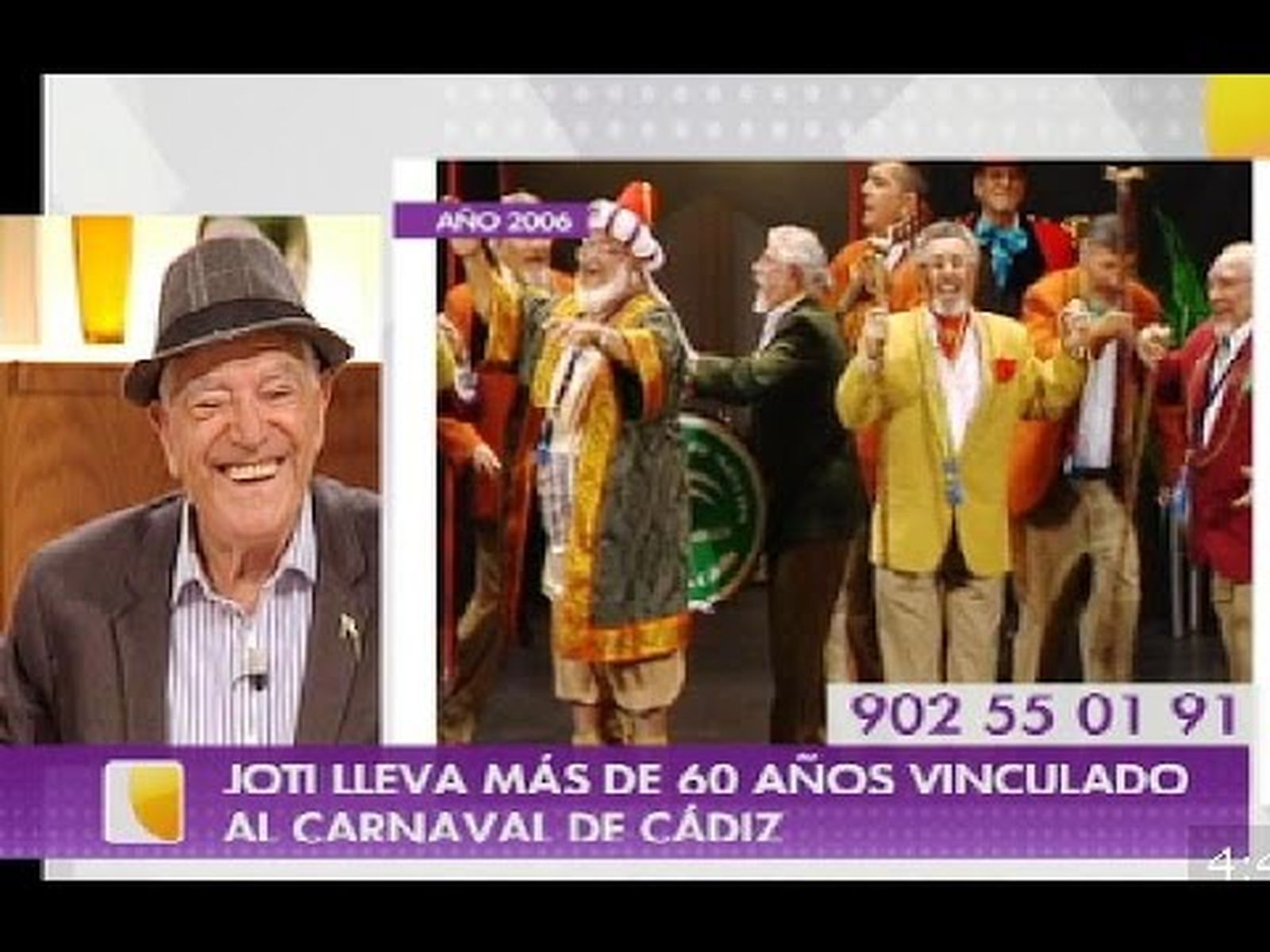 El carnavalero Joti busca pareja compatible con el Carnaval de Cádiz con de Juan Y Medio (1/2)