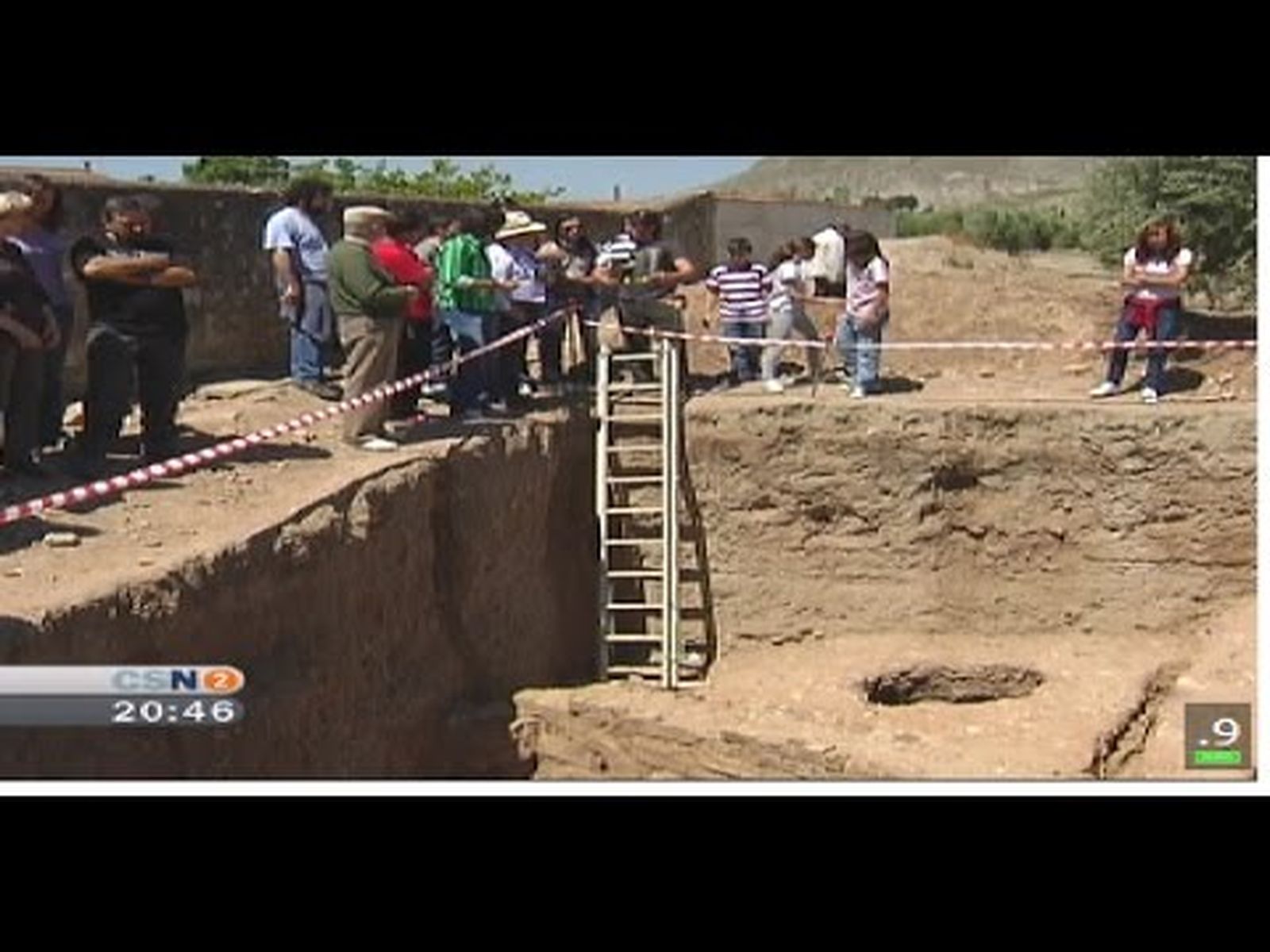 Atarfe: visita al cementerio musulmán de Medina Elvira (2010)