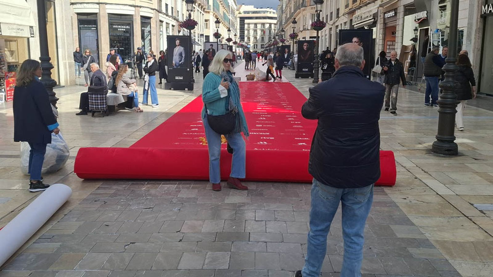 Todo listo en Málaga para la inauguración del Festival de Cine