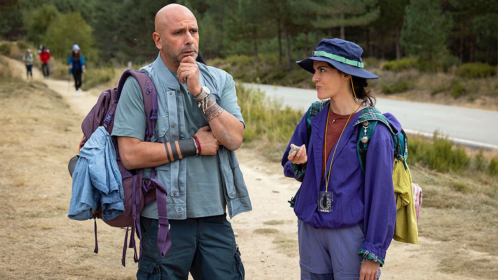 Frame de la película "Buen camino"