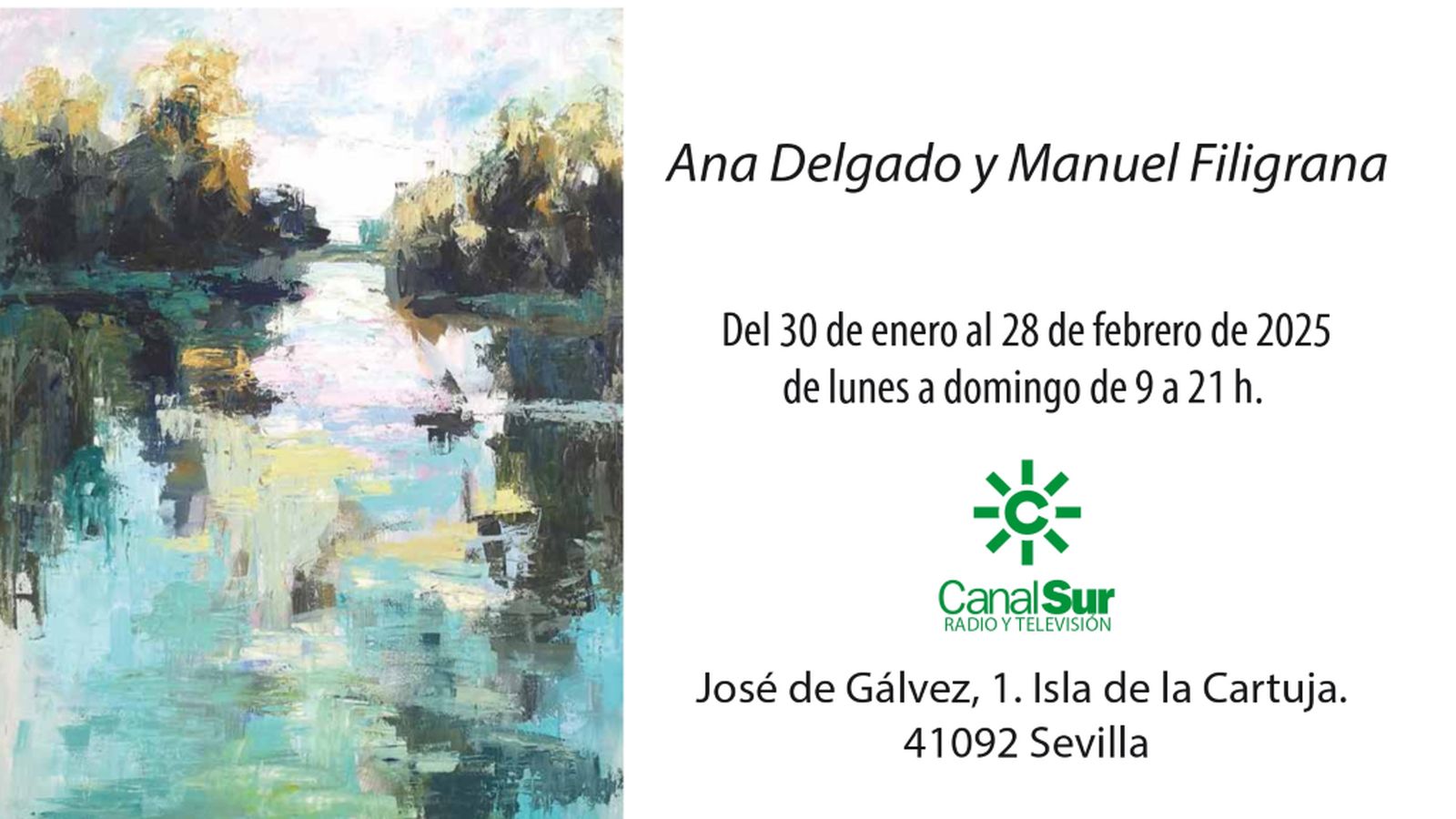 Cartel Exposicion, 30 enero