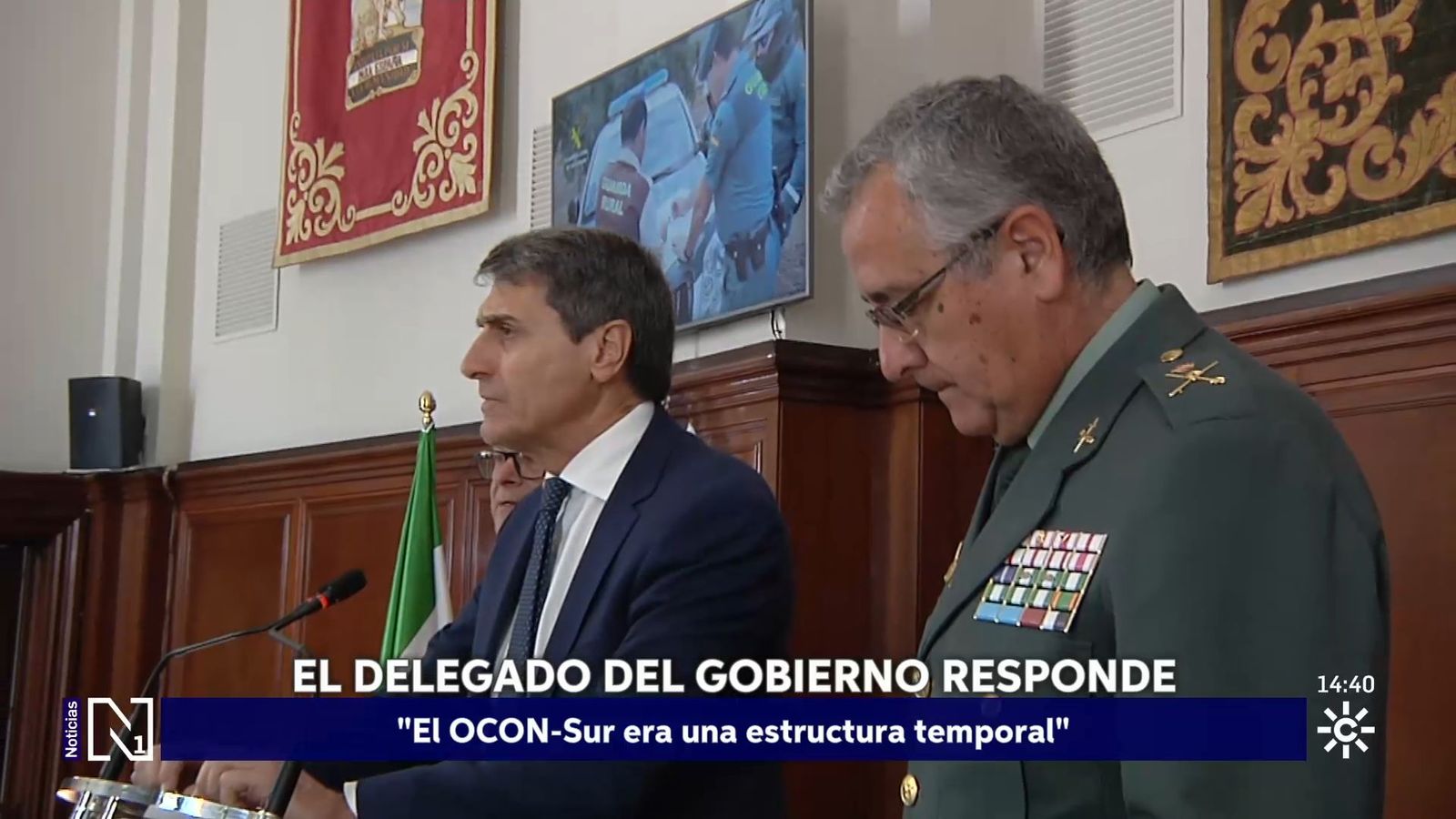 Fernández acusa a Moreno de "despreciar" a las fuerzas de seguridad