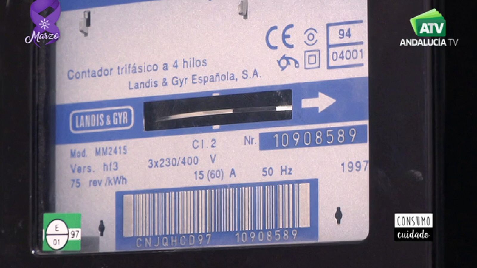 Consumo cuidado Contador