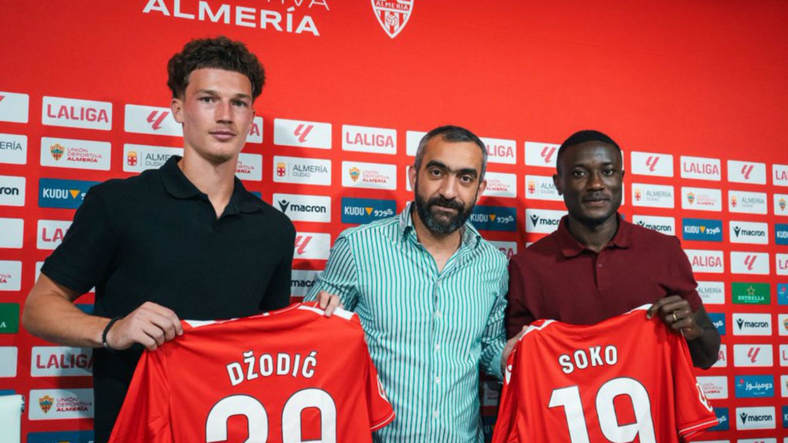 presentación Soko y Dzokic