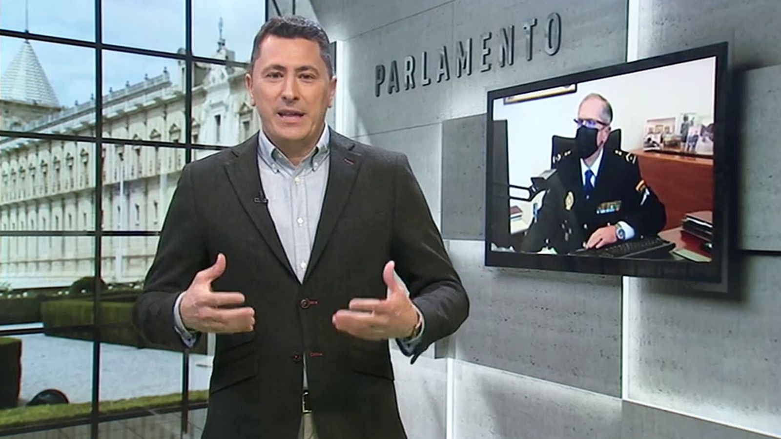 joaquín moreno, jefe seguridad del parlamento andaluz, se jubila