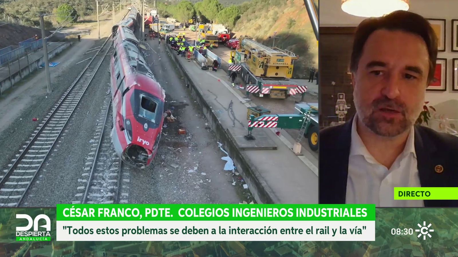 César Franco, Colegio de Ingenieros Industriales