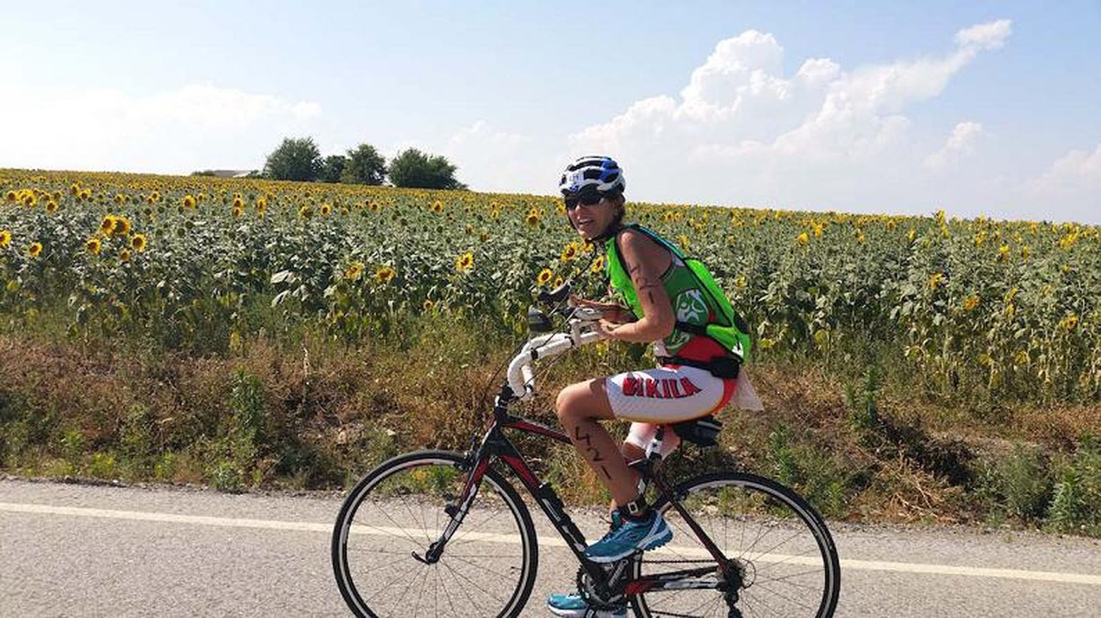 Raquel Dominguez duatlón adaptado 800
