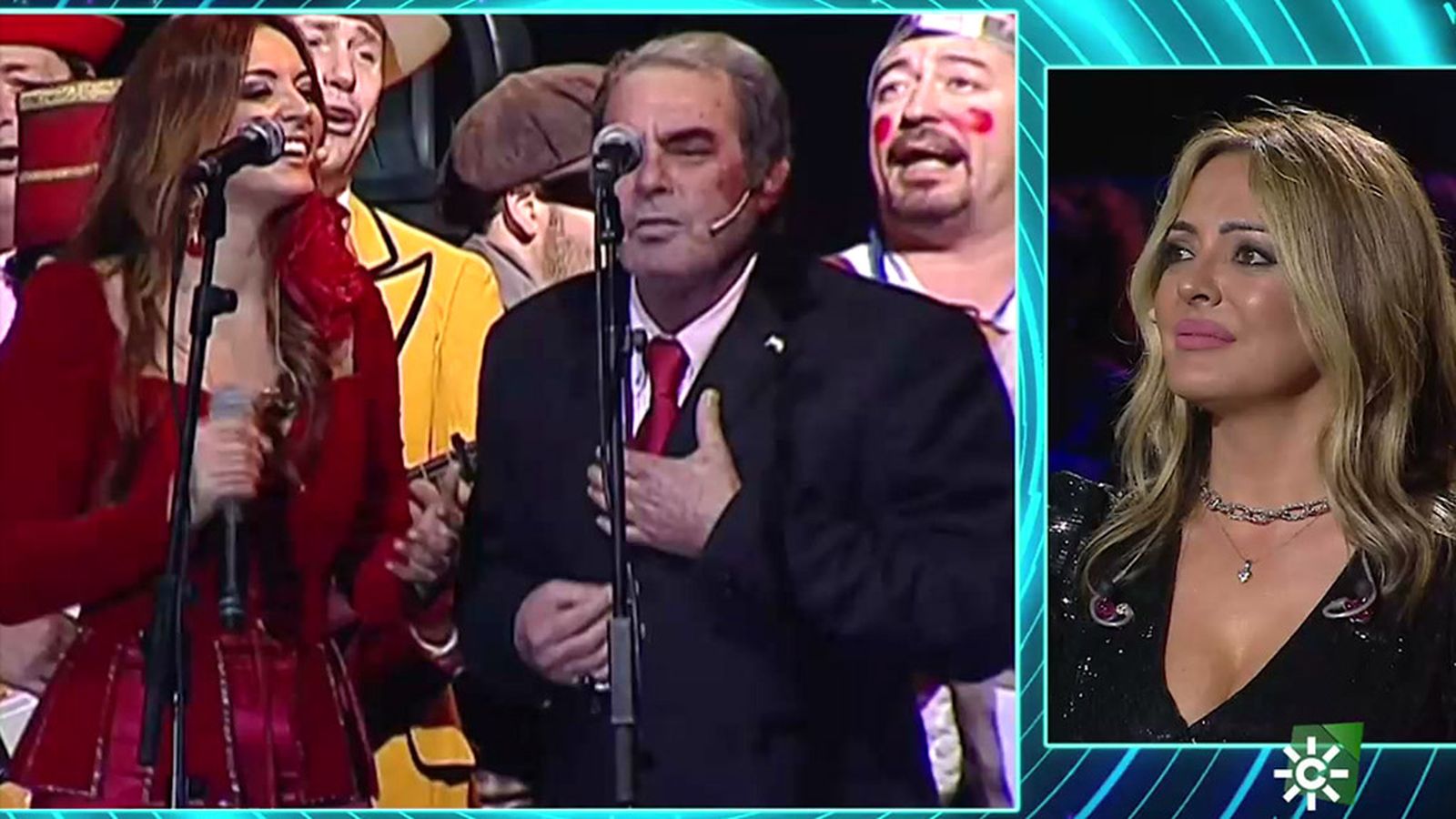 La copla carnavalera Caleta, protagoniza un momento eterno en la vida de Merche