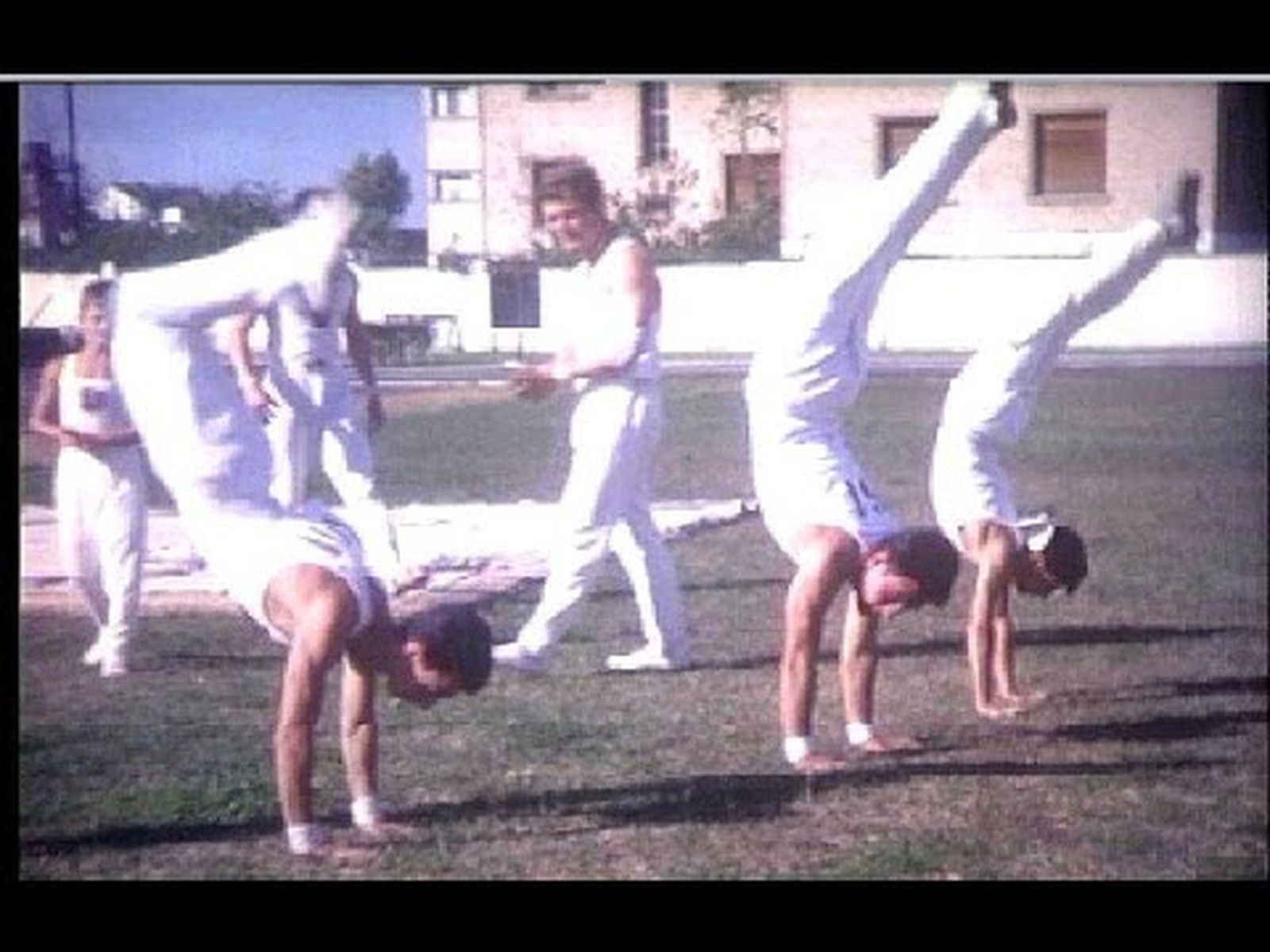 Gimnasia masculina en 1960 (III Semana Deportiva de Sevilla)