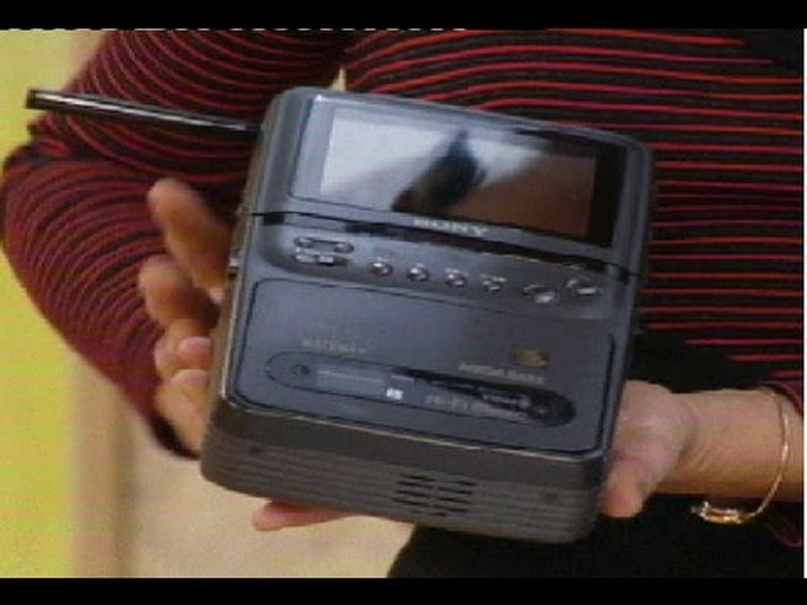 Curiosidades de la historia de la televisión y el mini televisor de 1992