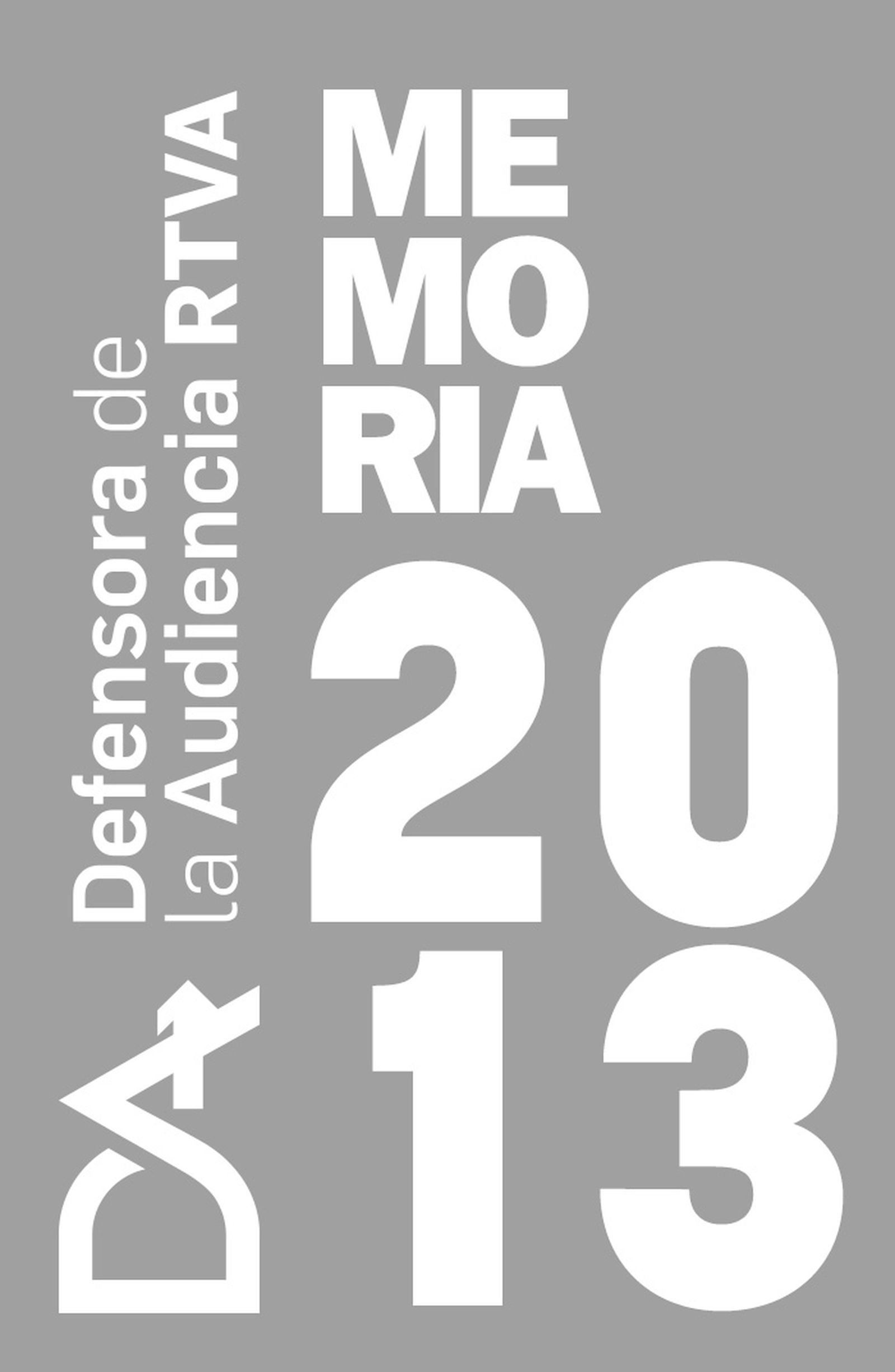 Memoria Defensora 2013