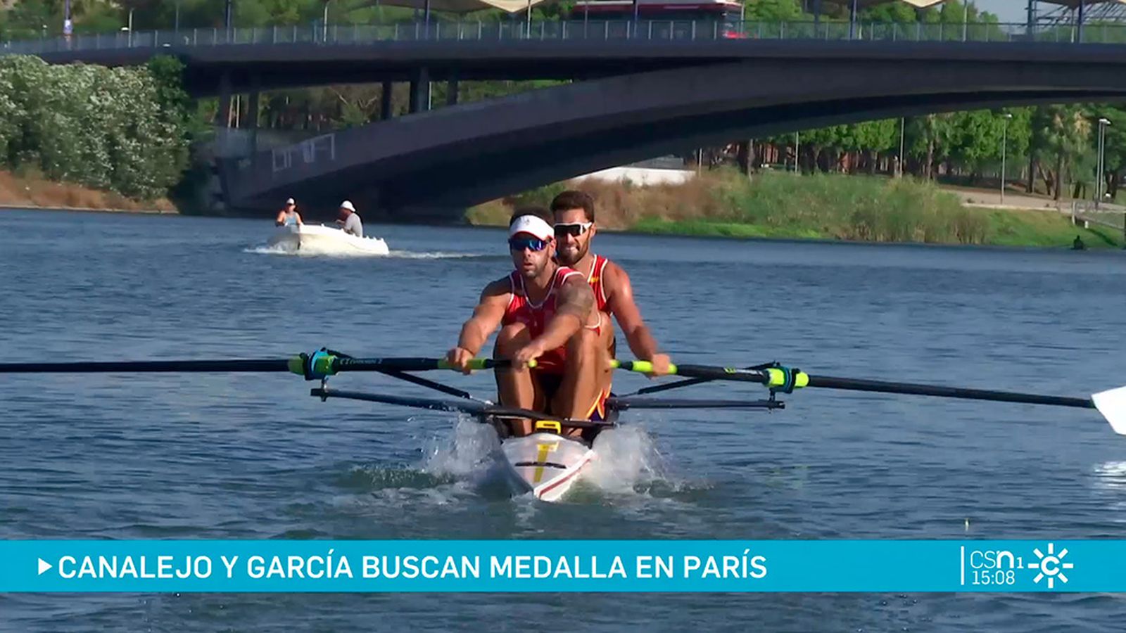 Canalejo y García, a por medalla en París en remo
