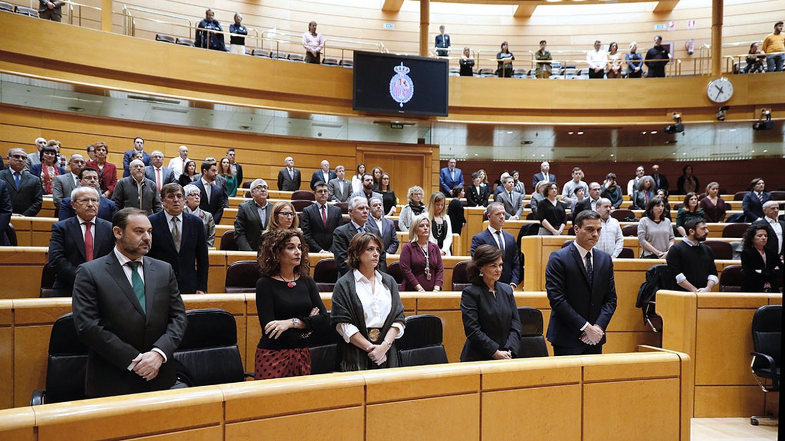 minuto silencio senado