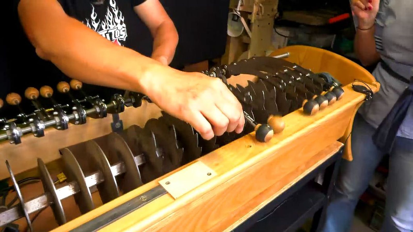 'Carmen', la asombrosa máquina que hace sonar el compás de los palos del flamenco