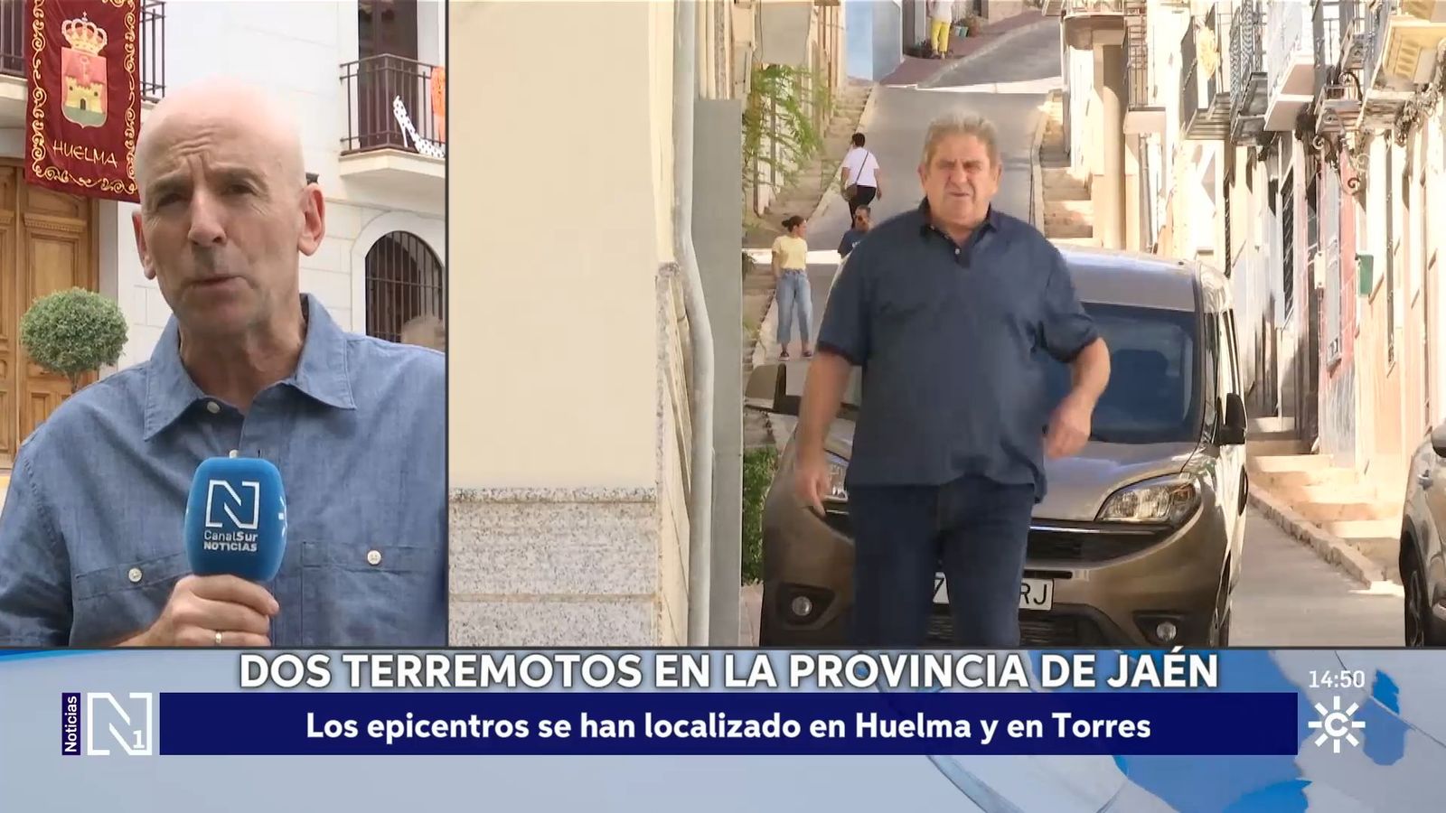Sigue la serie sísmica: Huelma nota los terremotos de la madrugada