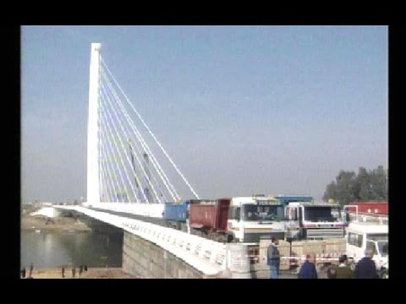 Inauguración del Puente del Alamillo de Sevilla (1992)