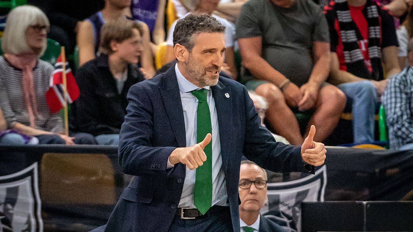 Ibon Navarro, entrenador de Unicaja