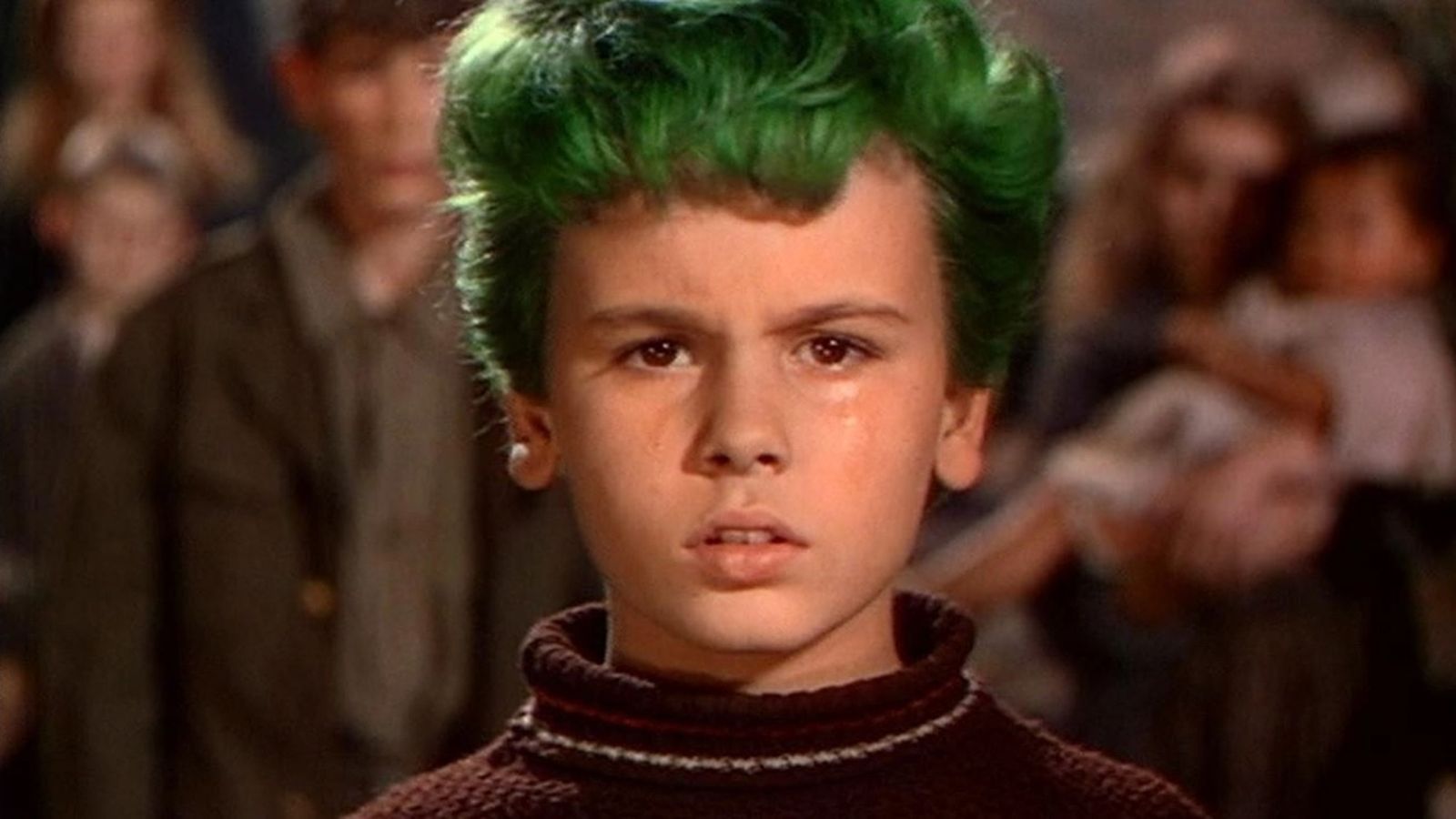 El muchacho de los cabellos verdes