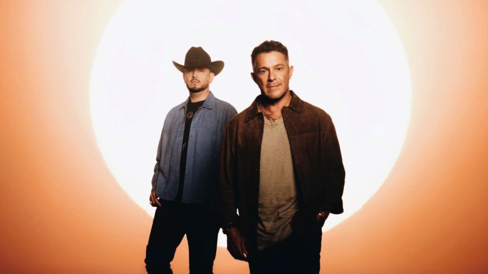 Alejandro Sanz y Edén Muñoz
