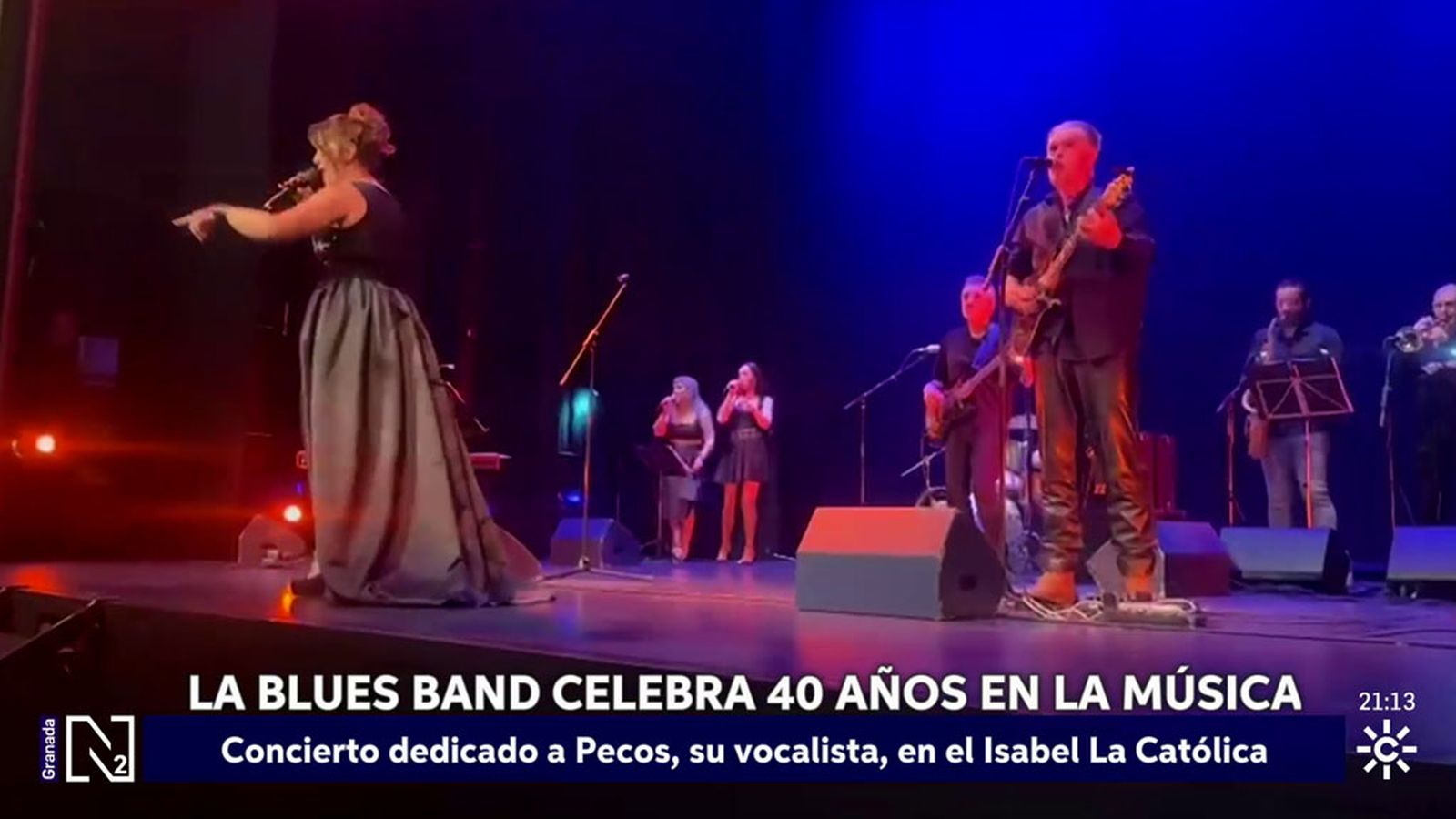 La blues band de granada cumpel 40 años