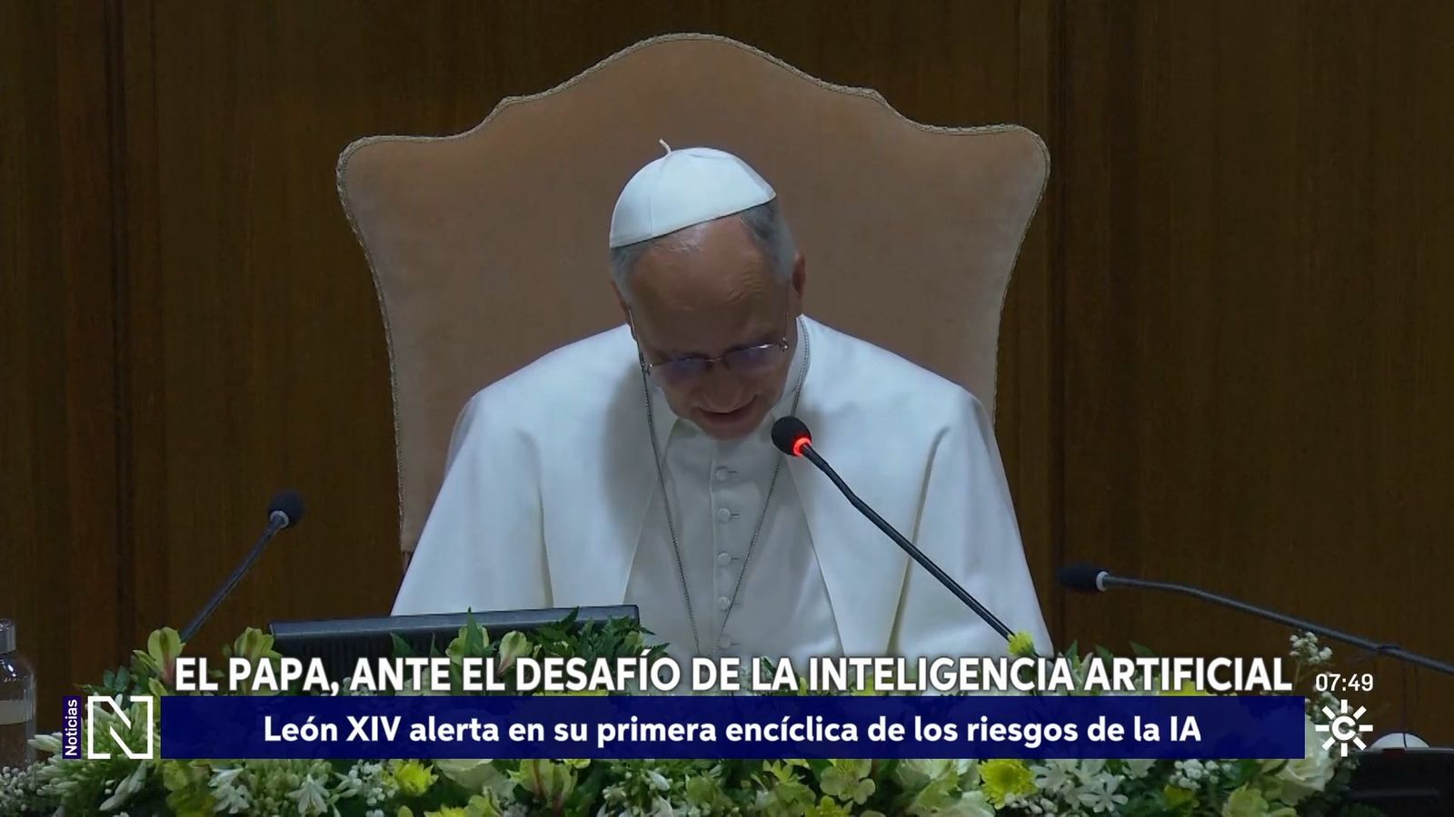 El papa publica su primera encíclica