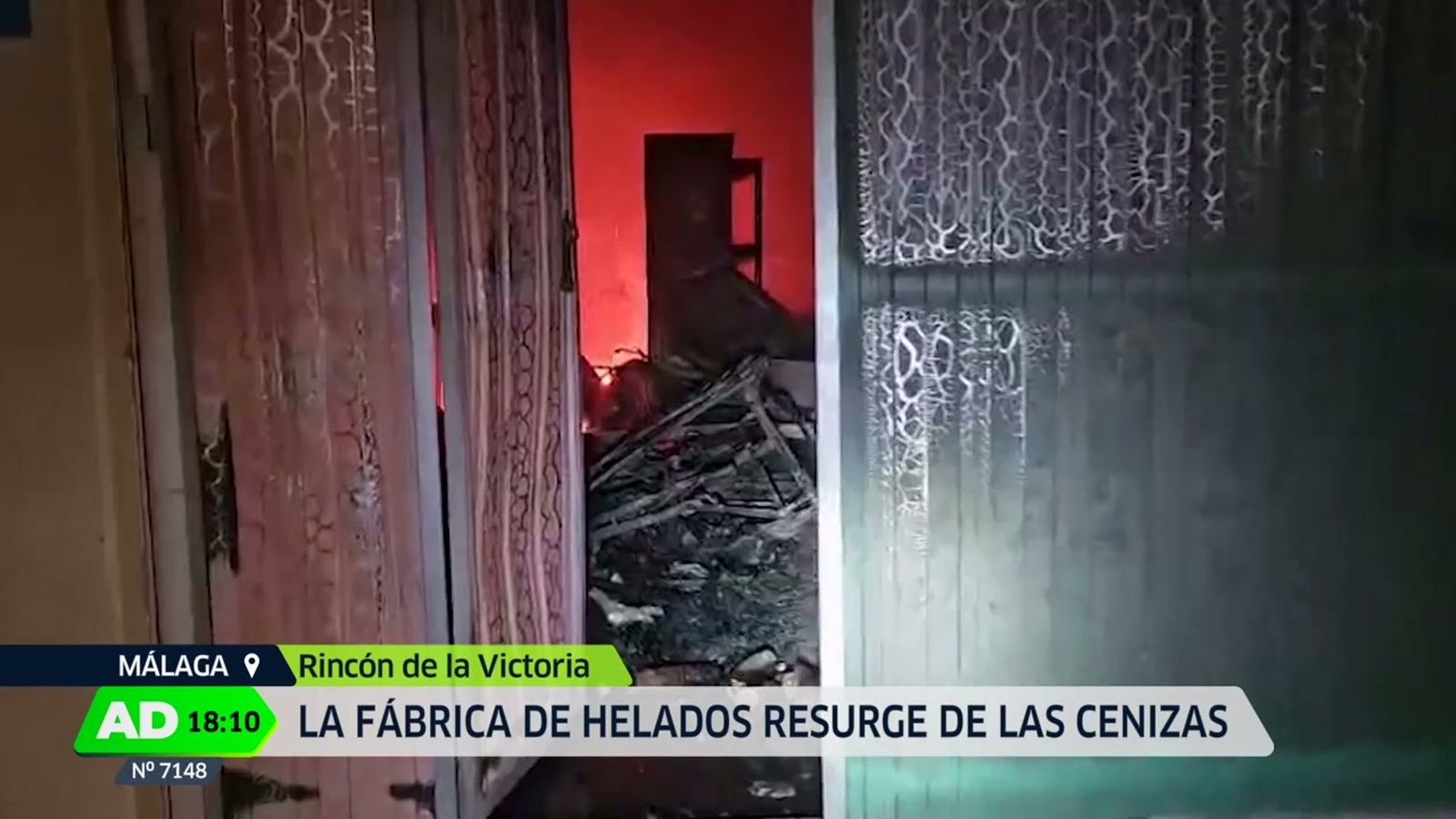 El apoyo masivo de proveedores y clientes logra la reapertura de una heladería calcinada