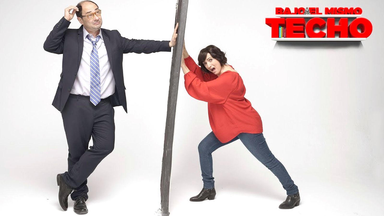 Jordi Sánchez y Silvia Abril, en "Bajo el mismo techo"