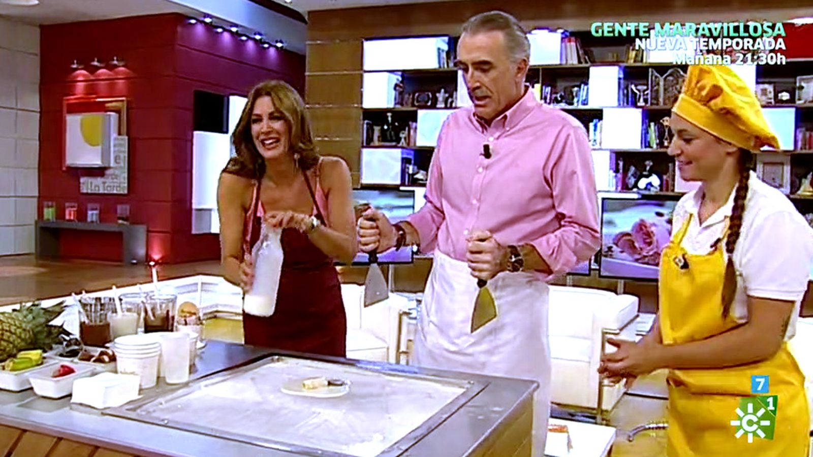 Elaborar helados La tarde, aquí y ahora