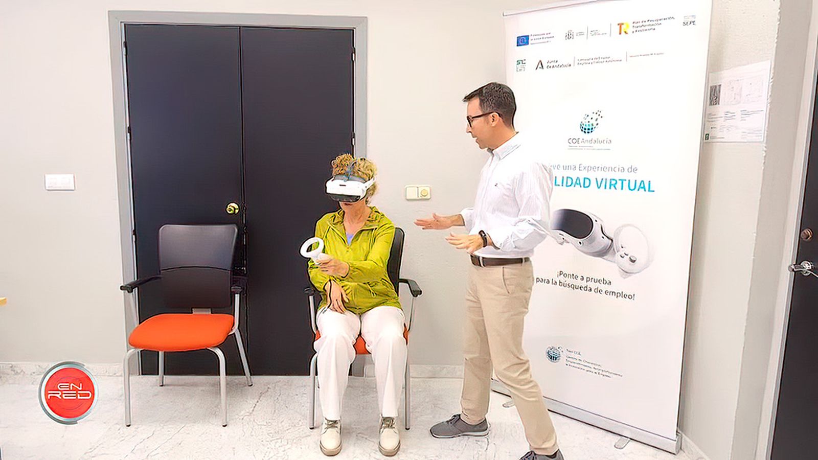 Las gafas de realidad virtual que ayudan a buscar empleo