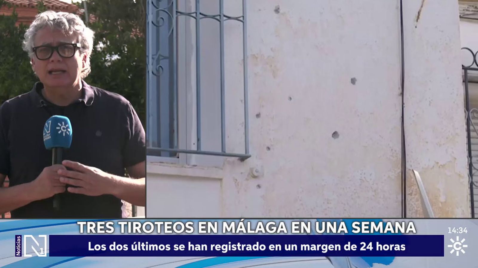 Investigan un nuevo tiroteo en Málaga sin heridos, el tercero en menos de una semana