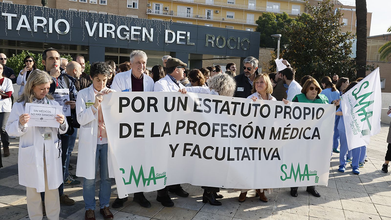 foto huelga de médicos