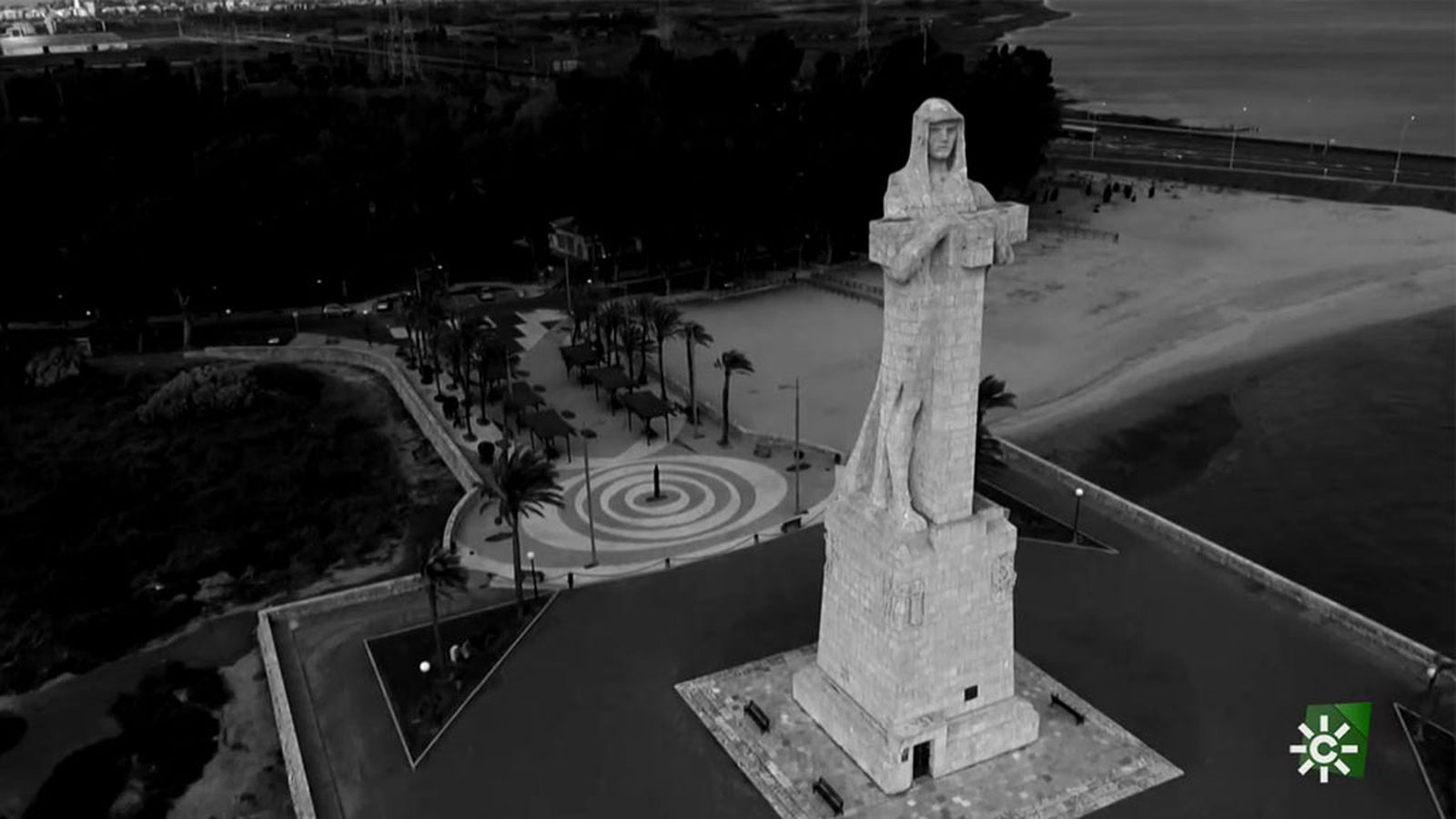 El monumento a Colón en Huelva