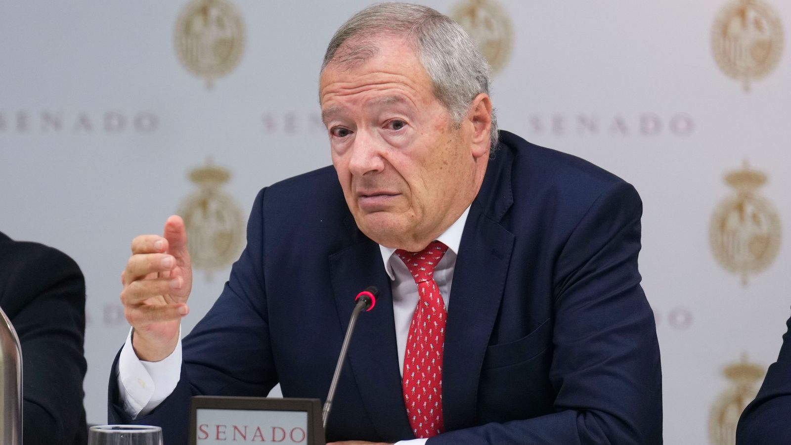 Ignacio Barrón, presidente de la CIAF, comparece en el Senado