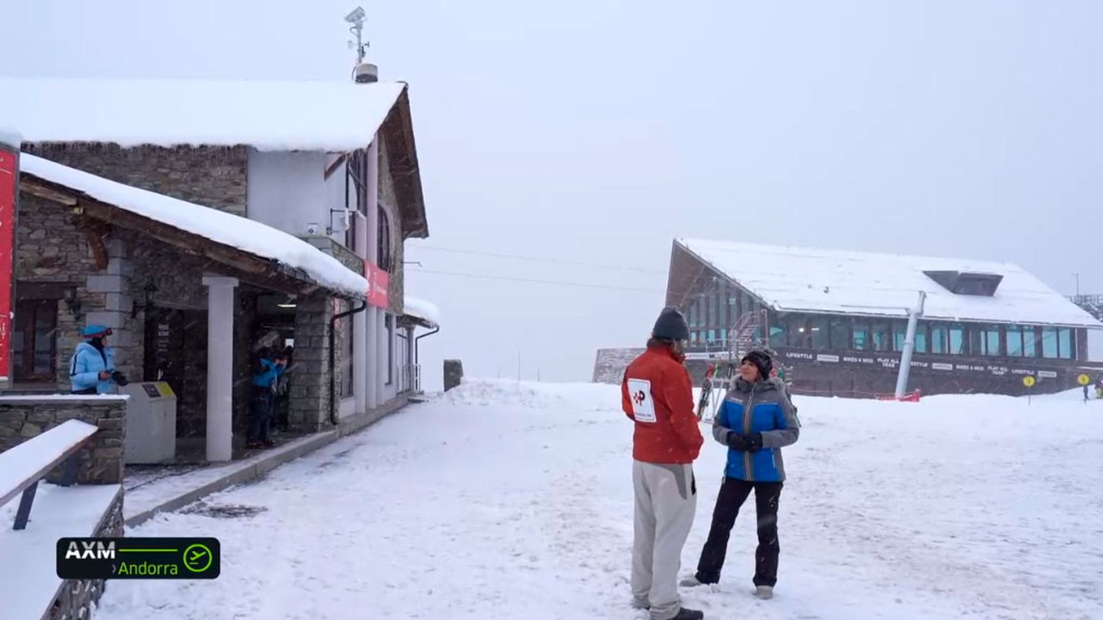 Álvaro Pemartín nos enseña la estación de esquí de Pal Arinsal en Andorra