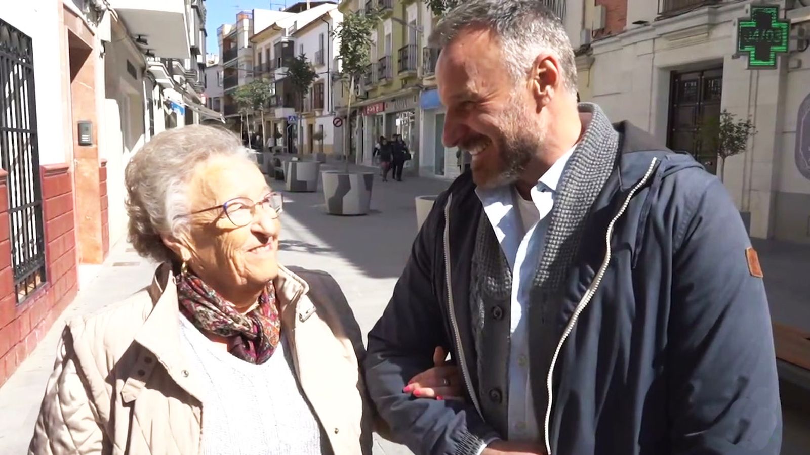'Carmen la de las lanas' madre de Juan Carlos Roldán, una centenaria muy querida