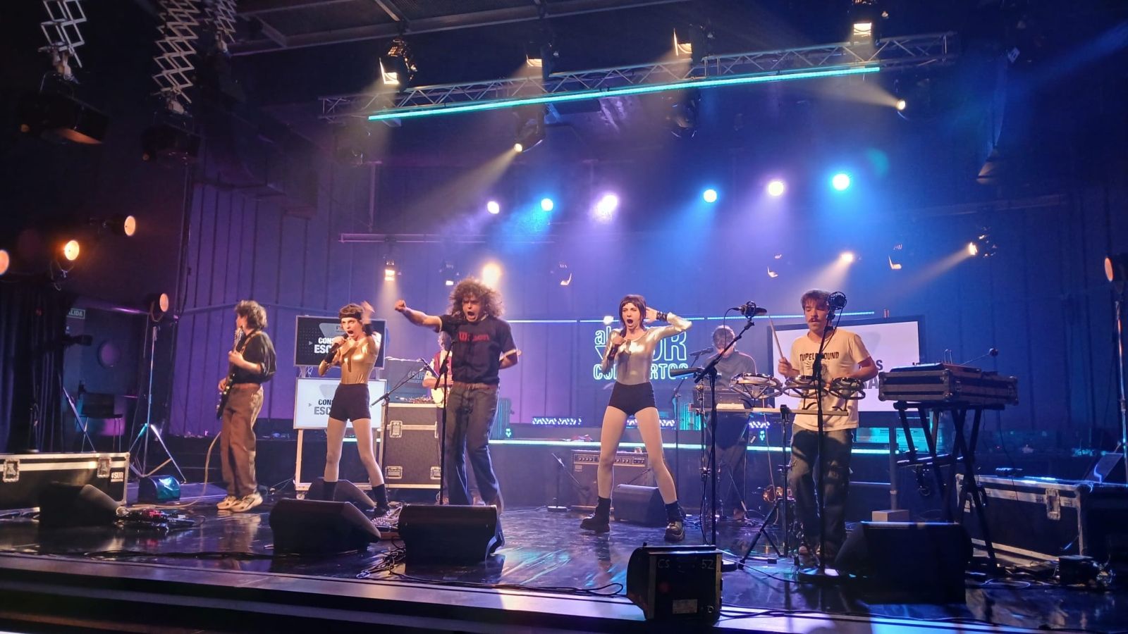 Construimos Escaleras en "Al Sur Conciertos"