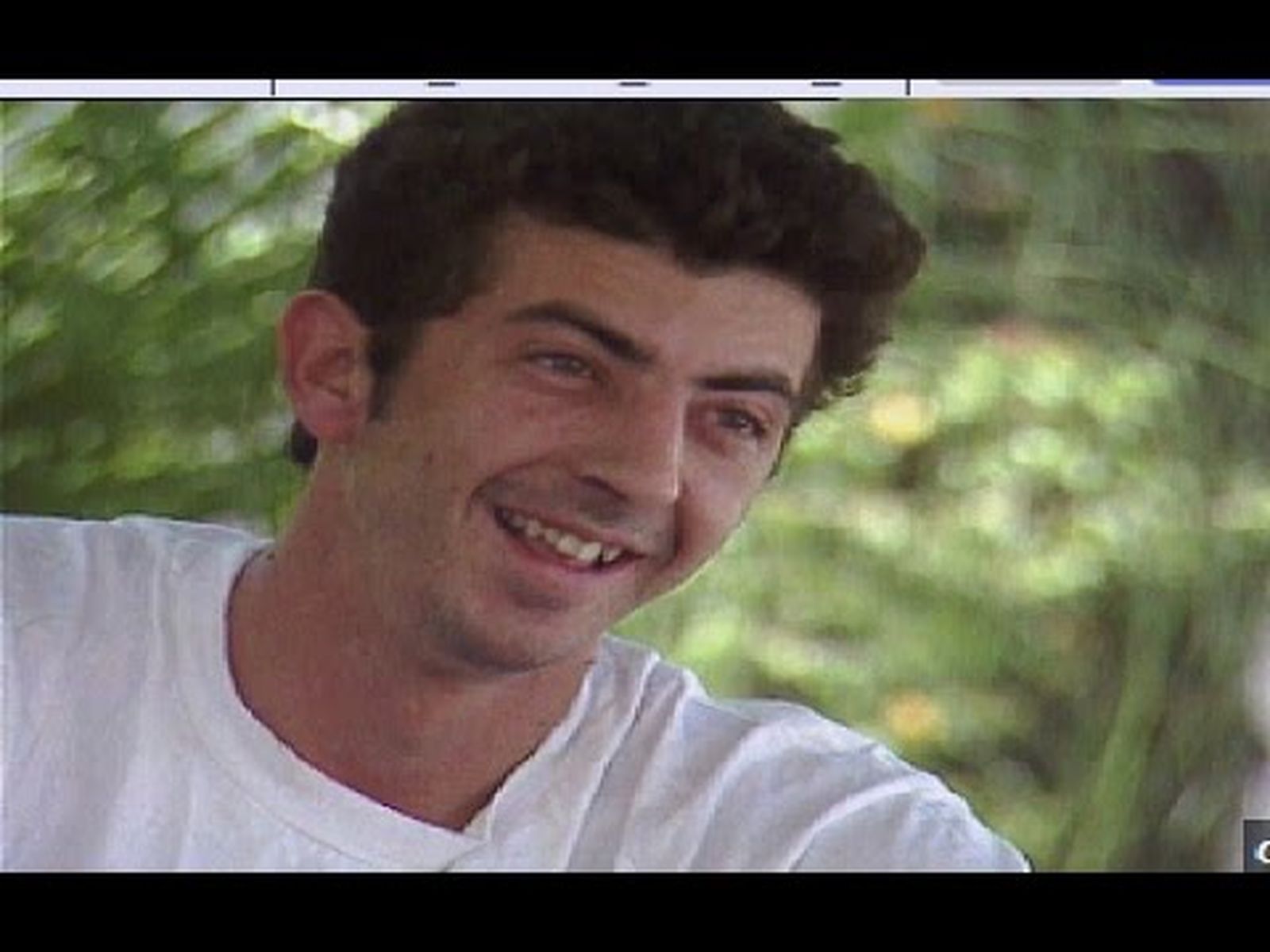 Alberto Rodríguez, joven director del corto "El millón" (1998)