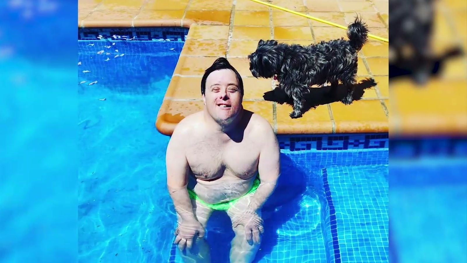 El actor Pablo Pineda confiesa que el apoyo emocional de su perro le cambió la vida