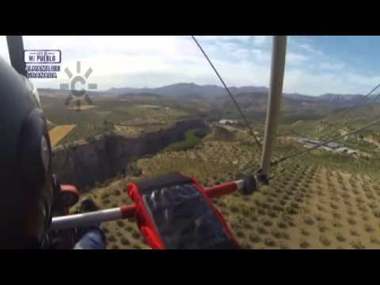 Ultraligero sobre Alhama de Granada (2015)