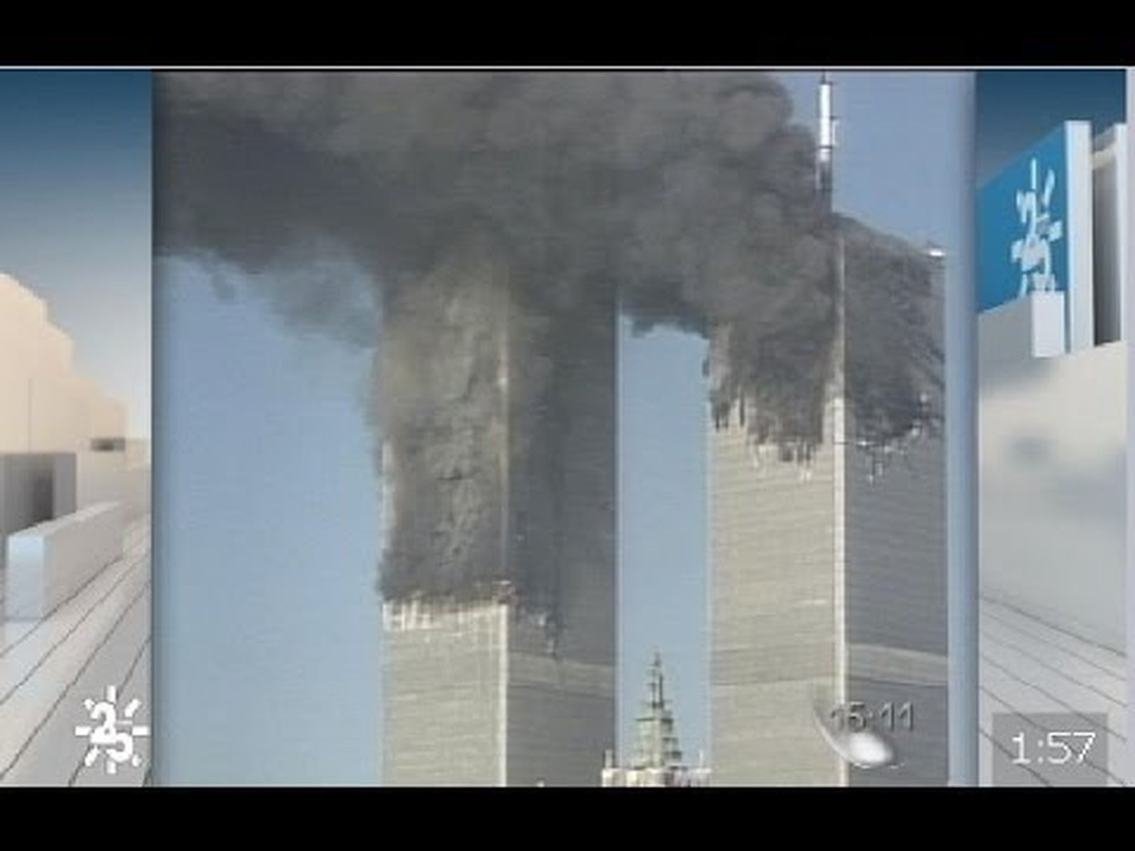 Atentados del 11 de septiembre 2001 en Nueva York en directo | 25 años de Canal Sur