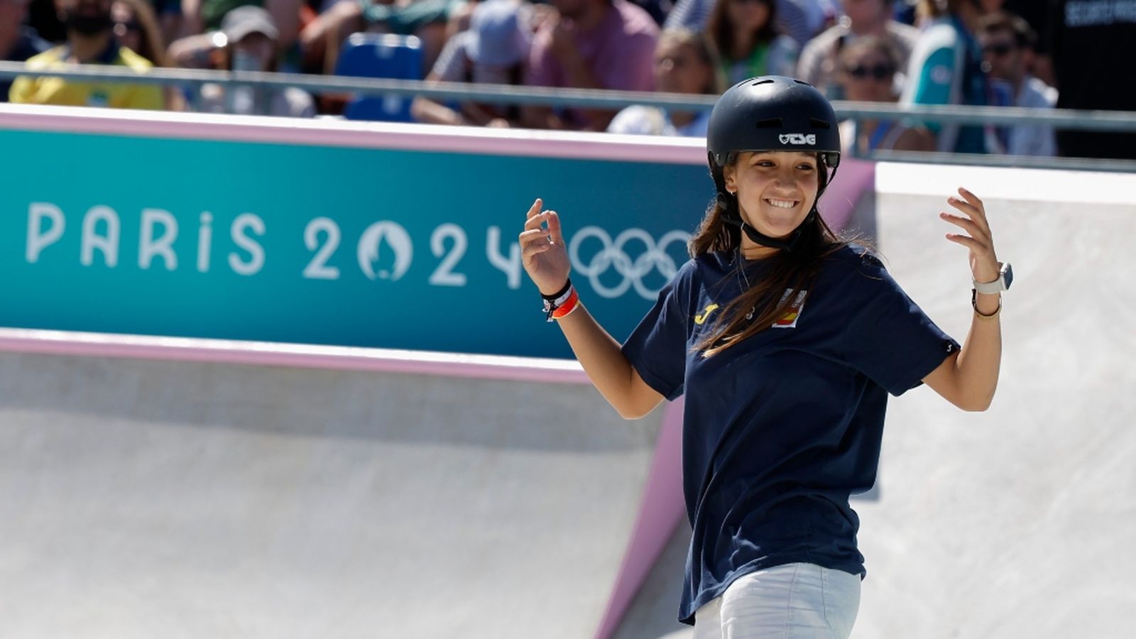 Natalia Muñoz skate juegos olímpicos parís 2024 la tarde