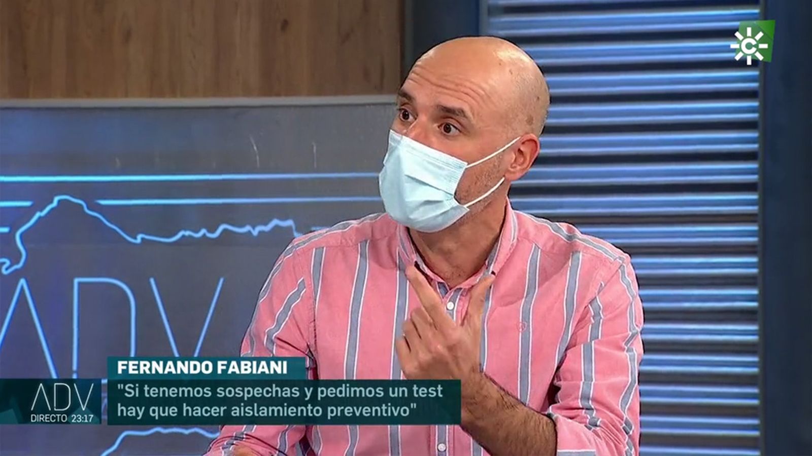 Entrevista al médico de familia, Fernando Fabiani