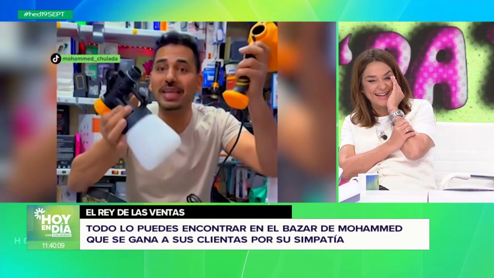 Mohammed, el rey de las ventas de San Fernando que te vende arena en el desierto
